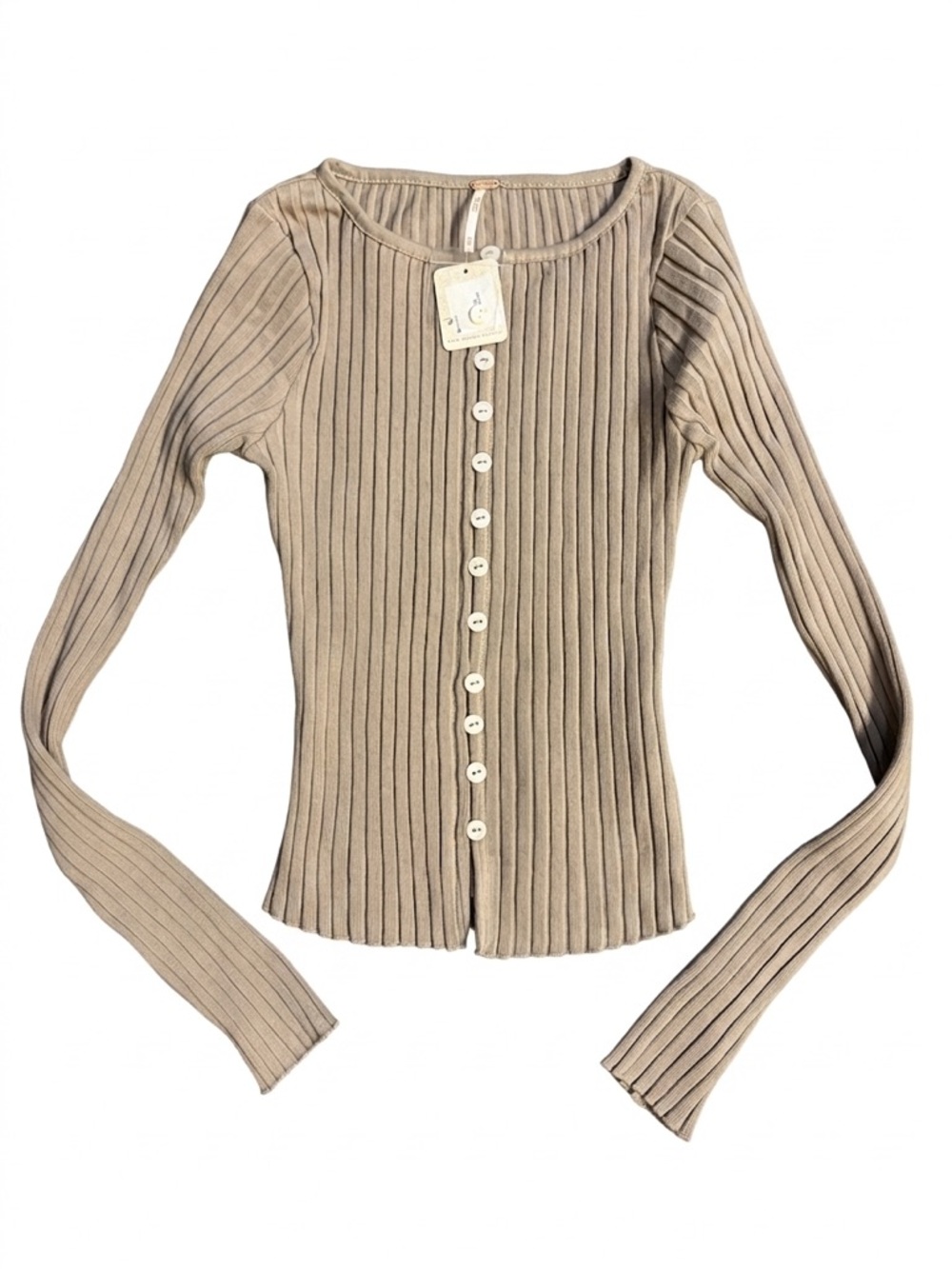 NWT Free People Tilly Long-Sleeve Cardi, Size XS